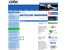Tablet Screenshot of certus.pl